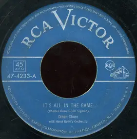 Dinah Shore - It's All In The Game