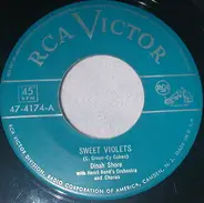 Dinah Shore - Sweet Violets / If You Turn Me Down
