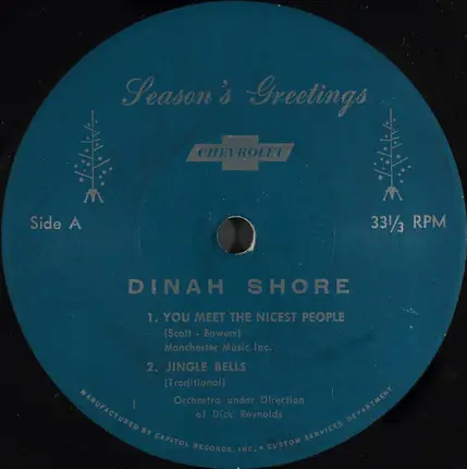 Dinah Shore - Season's Best
