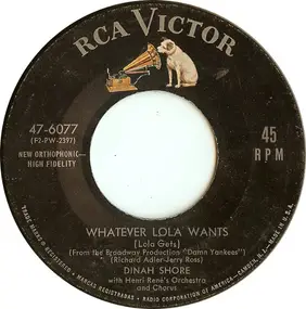 Dinah Shore - Whatever Lola Wants (Lola Gets)