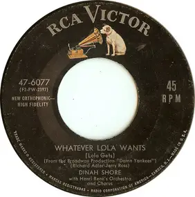Dinah Shore - Whatever Lola Wants (Lola Gets)