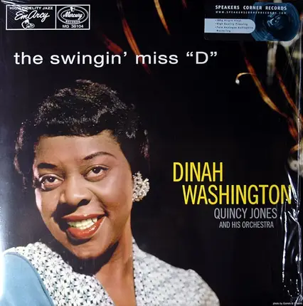 Dinah Washington With Quincy Jones And His Orchestra - The Swingin' Miss "D"