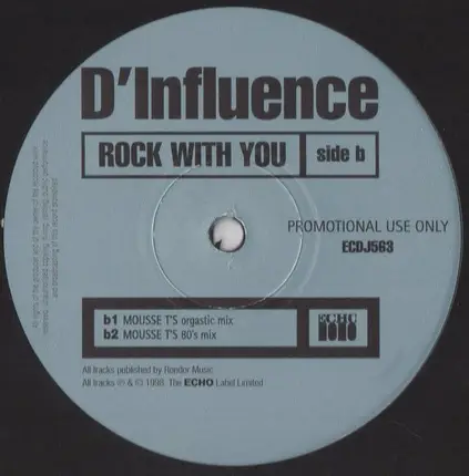 D'Influence - Rock With You