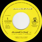 7inch Vinyl Single - Dingetje - Hoe spreekt 'ie (braaf) / Hoe spreekt 'ie verder (ook braaf)