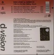 CD Single - Dino Lenny Vs Hardrive - I Wanna Be Like Talking Heads - Cardboard Promo