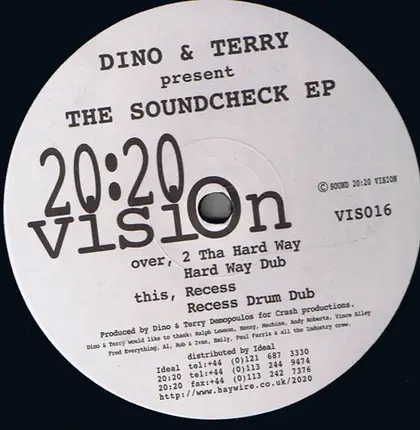 Dino & Terry - Soundcheck EP