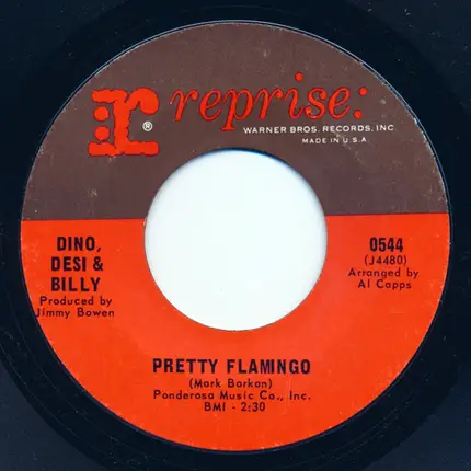 Dino, Desi & Billy - If You're Thinkin' What I'm Thinkin' / Pretty Flamingo