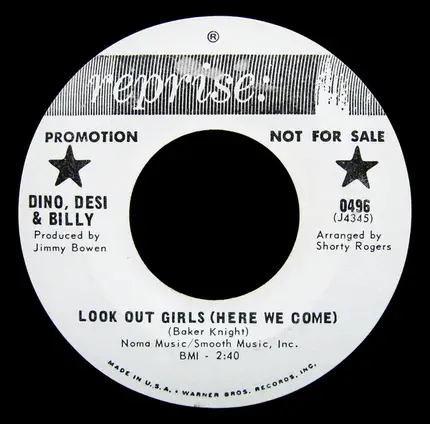 Dino, Desi & Billy - Look Out Girls
