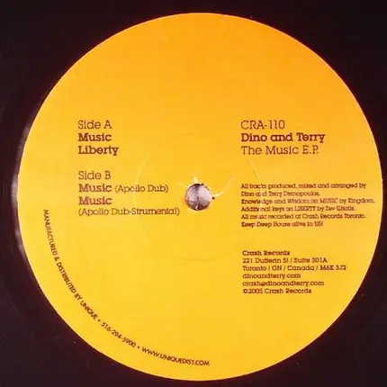 Dino & Terry - The Music E.P.