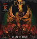LP - Dio - Killing The Dragon - 20th Anniv Ed / Red & Orange Swirl Vinyl