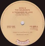 7inch Vinyl Single - Dion & The Belmonts - A Teenager In Love / Where Or When - Mono