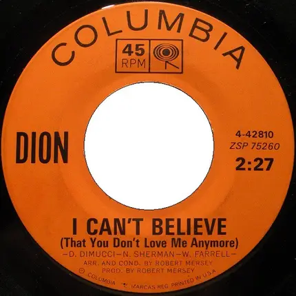 Dion - Be Careful Of Stones That You Throw