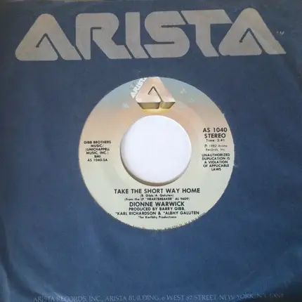 Dionne Warwick - Take The Short Way Home