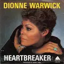7inch Vinyl Single - Dionne Warwick - Heartbreaker