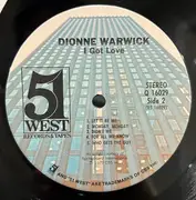 LP - Dionne Warwick - I Got Love