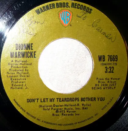 Dionne Warwick - I Think You Need Love