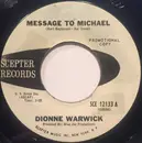 7inch Vinyl Single - Dionne Warwick - Message To Michael / Here Where There Is Love