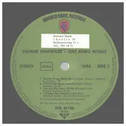 LP - Dionne Warwicke - Just Being Myself