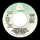 7inch Vinyl Single - Dionne Warwick And Johnny Mathis - Friends In Love