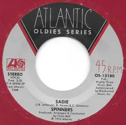 Dionne Warwick And Spinners - Then Came You / Sadie