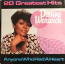 CD - Dionne Warwick - Anyone Who Had A Heart - 20 Greatest Hits