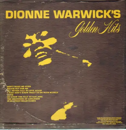 Dionne Warwick - Dionne Warwicks Golden Hits