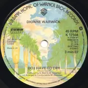 7'' - Dionne Warwick - Do You Believe In Love At First Sight