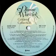 LP - Dionne Warwick - Golden Collection