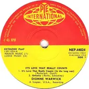 7'' - Dionne Warwick - It's Love That Really Counts