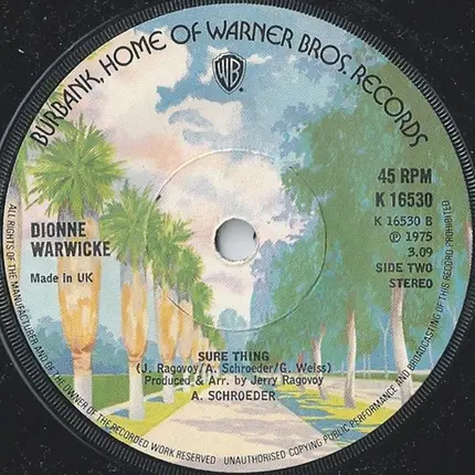 Dionne Warwick - Take It From Me