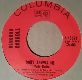 Diahann Carroll - Don't Answer Me