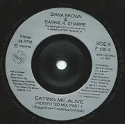 7inch Vinyl Single - Diana Brown & Barrie K Sharpe - Eating Me Alive