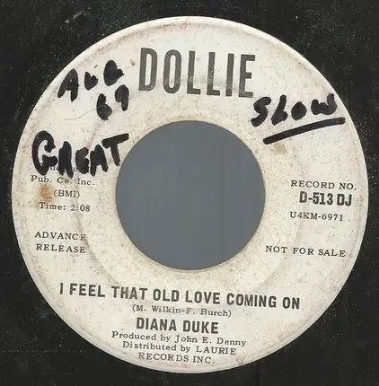 Diana Duke - I Feel That Old Love Coming On