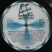 LP - Diana Ross And The Supremes With The Temptations - The Original Soundtrack From TCB