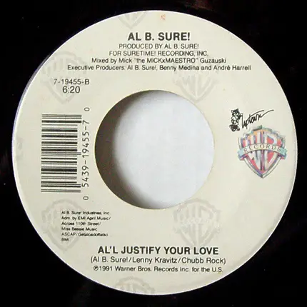Diana Ross And Al B. Sure! , Al B. Sure! - No Matter What You Do / Al'l Justify Your Love
