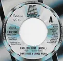 7inch Vinyl Single - Diana Ross And Lionel Richie - Endless Love - Push Out Centre