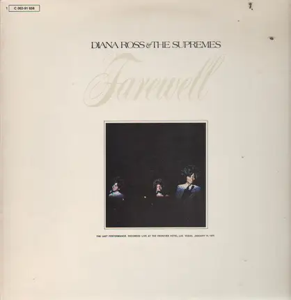 Diana Ross & The Supremes, The Supremes - Farewell