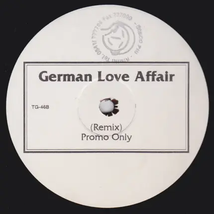 Diana Ross / Towa Tei - Take Me To Baltimore / German Love Affair