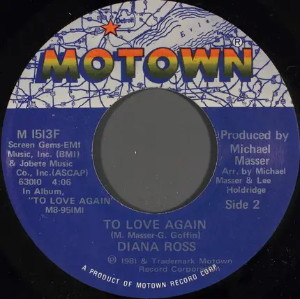 Diana Ross - Cryin' My Heart Out For You