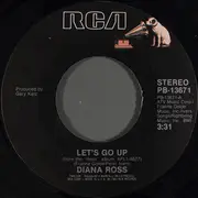 7inch Vinyl Single - Diana Ross - Let's Go Up