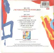 7inch Vinyl Single - Diana Ross - The Force Behind The Power / Supremes Medley