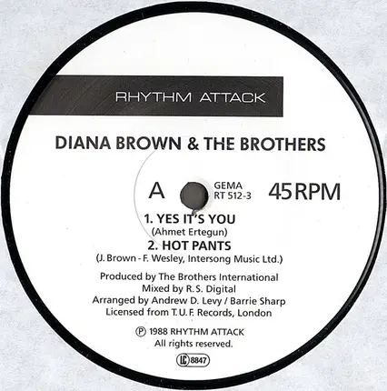 Diana Brown & The Brothers - Yes It's You