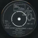 7'' - Diana Ross - Sorry Doesn't Always Make It Right