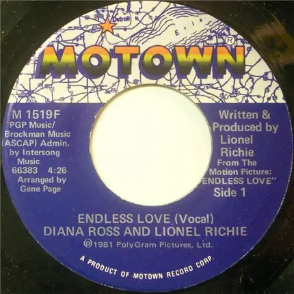 Diana Ross & Lionel Richie - Endless Love