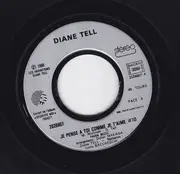 7inch Vinyl Single - Diane Tell - Je Pense A Toi Comme Je T'aime