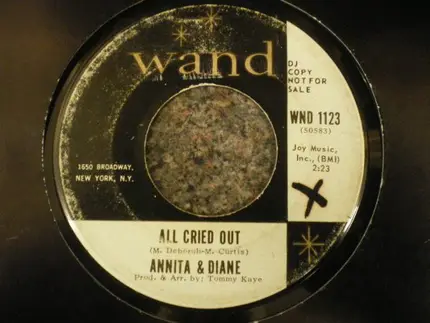 Diane And Annita - All Cried Out / I'm Ready If You Are
