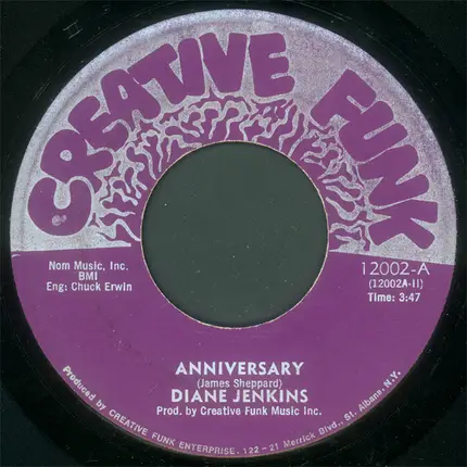 Diane Jenkins - Anniversary / Two-A-Way Zone