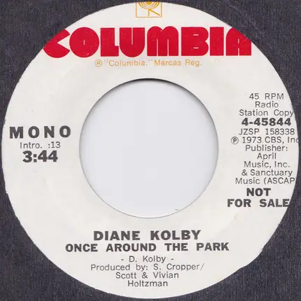 Diane Kolby - Once Around The Park