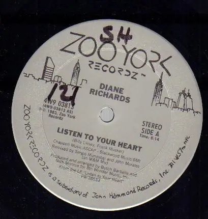 Diane Richards - Listen To Your Heart