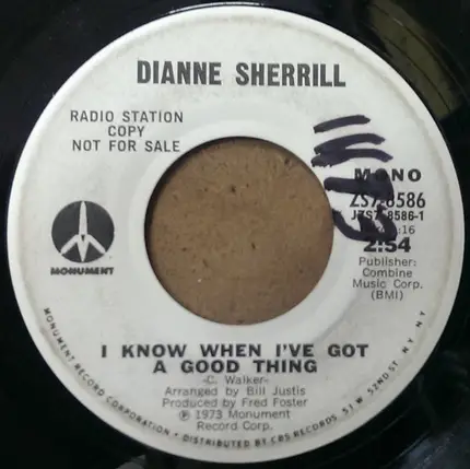 Dianne Sherrill - I Know When I've Got A Good Thing